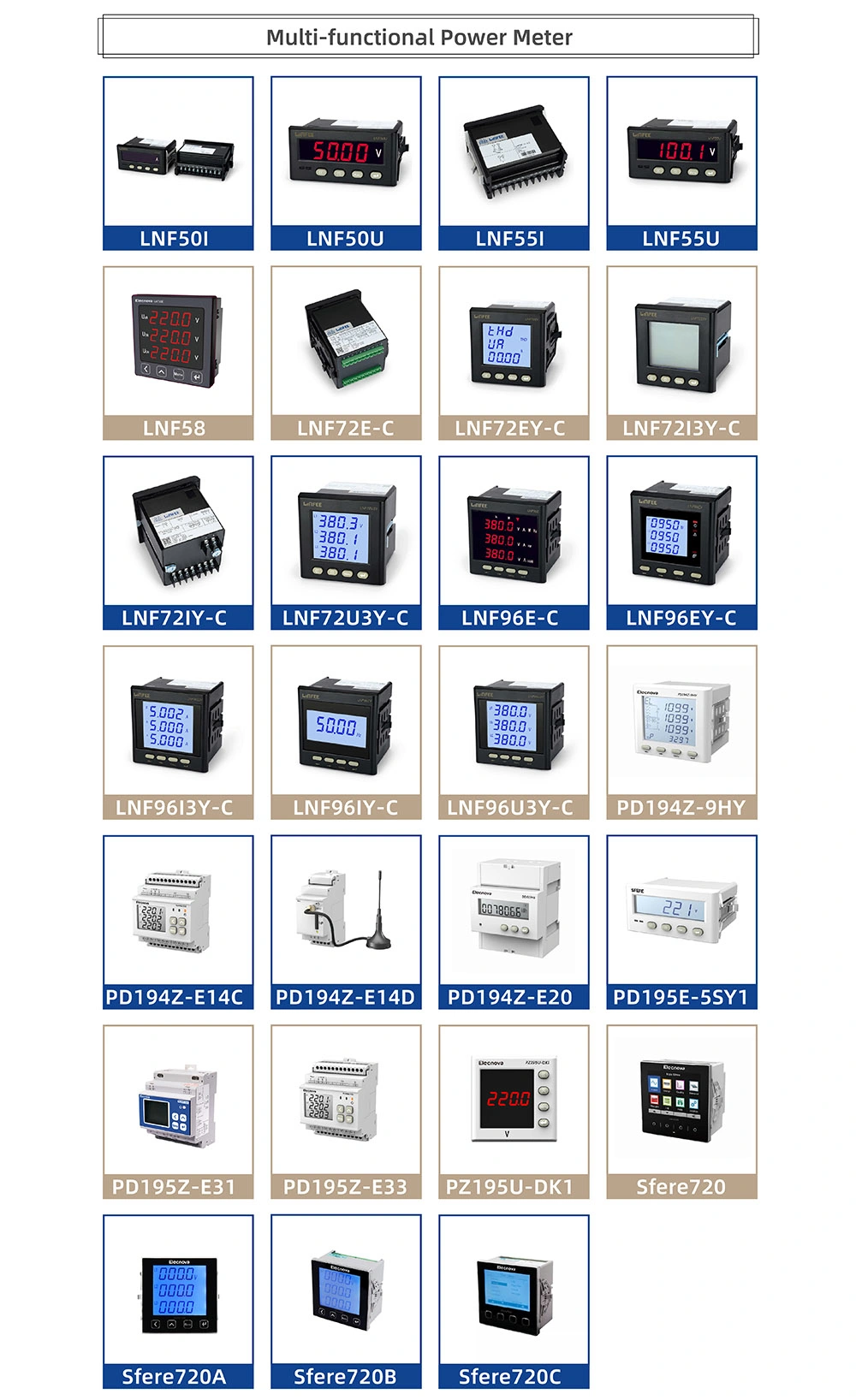 Dds1946 Single Phase RS485 Communication Solar PV Inverter Energy Digital Power Meter