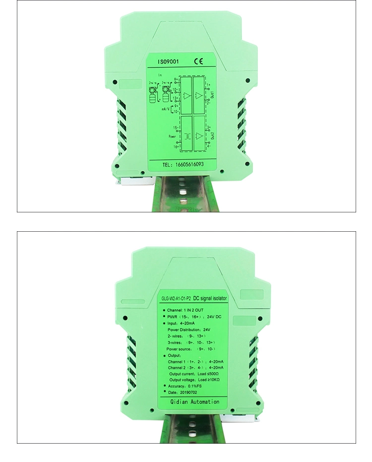 High Quality Isolator 0-10V Converter Passive Analog Signal Isolator Connect with PLC