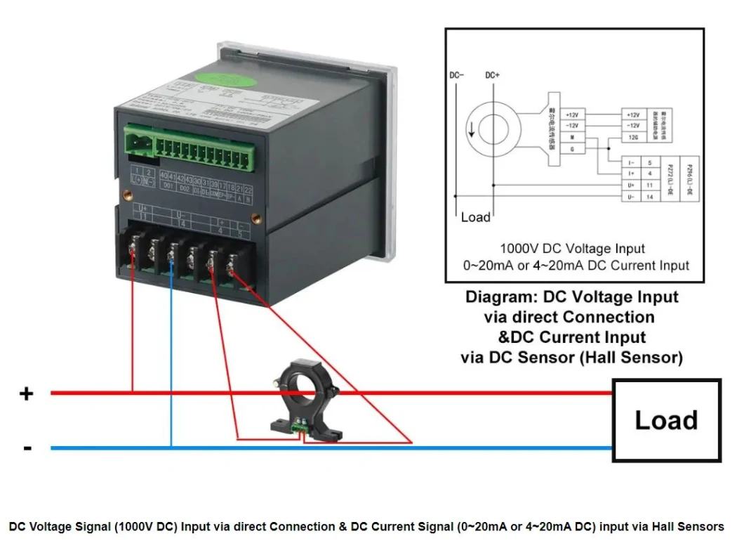 Acrel Pz72L-De DC Multi-Function Energy Meter