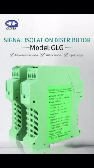 Isolateur de haute qualité Convertisseur 0-10V Isolateur de signal analogique passif Connecter avec PLC