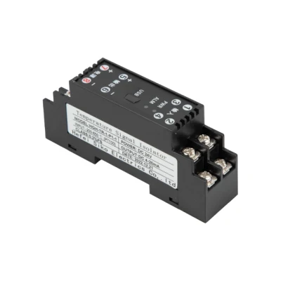 Rtd monté sur rail DIN isolé à 4-20mA Isolateur de signal analogique de température