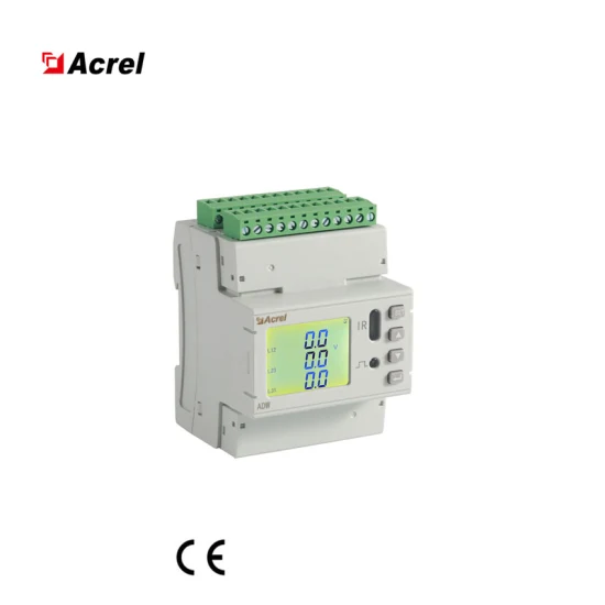 Acrel Adw210-D10-1s multi-boucle modulaire AC Multi Circuit Iot Rail DIN Compteur d'électricité Compteur d'énergie