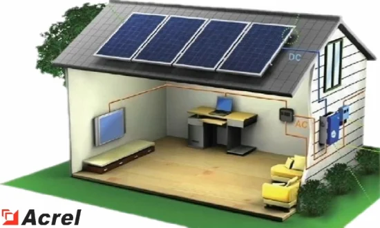 Acrel Pz DC Panel Energy Power Anti Reflux Zero Export Device Meter pour onduleur solaire PV Project Grid-Connected Cabinet Système de stockage d'énergie solaire