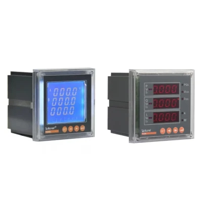 Acrel PZ Series Panneau programmable CA Ampèremètre monophasé et triphasé Voltmètre Compteur d'énergie électrique